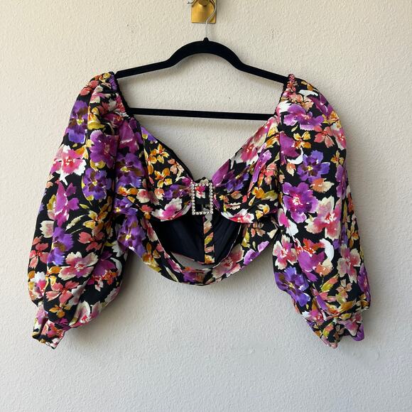 Lovers + Friends Damon Top in Secret Garden Size M - Picture 2 of 7